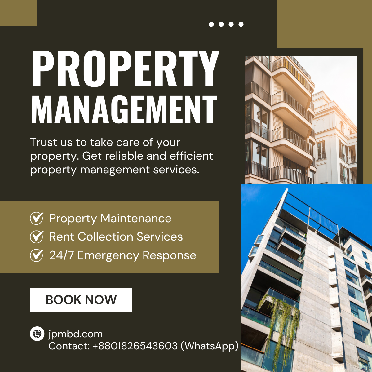 Property management service in Dhaka