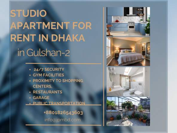 Studio Apartment for Rent in Dhaka