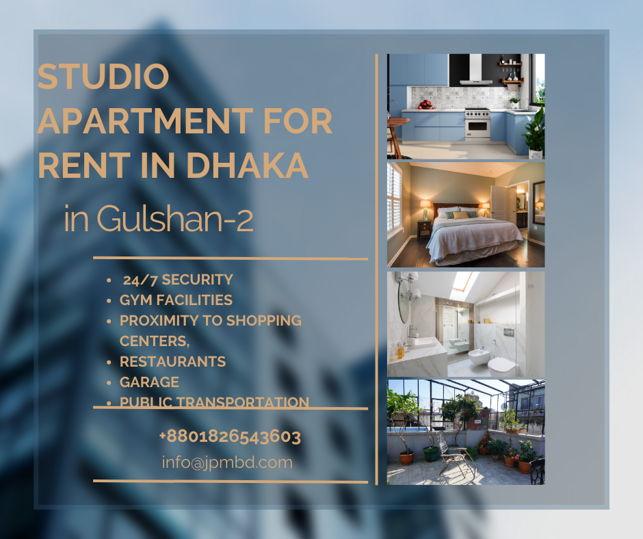 Studio Apartment for Rent in Dhaka